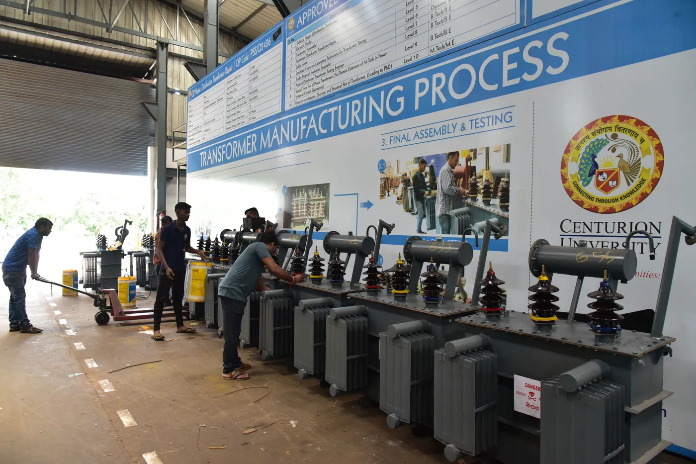 Transformer testing in the NABL-accredited laboratory